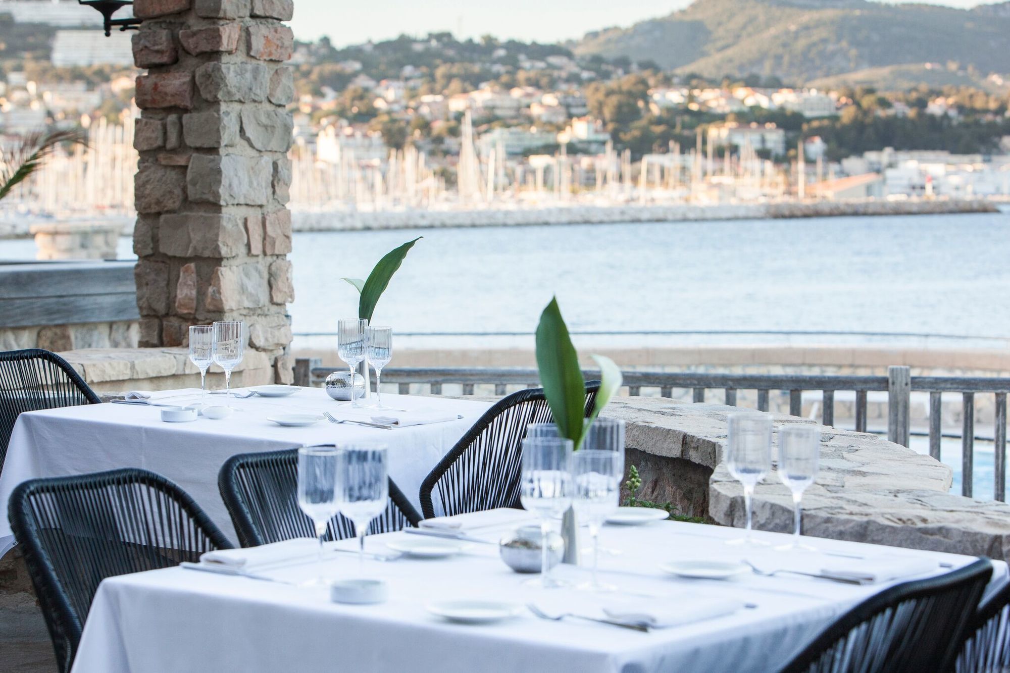 Hotel Delos - Ile De Bendor Bandol Restaurante foto