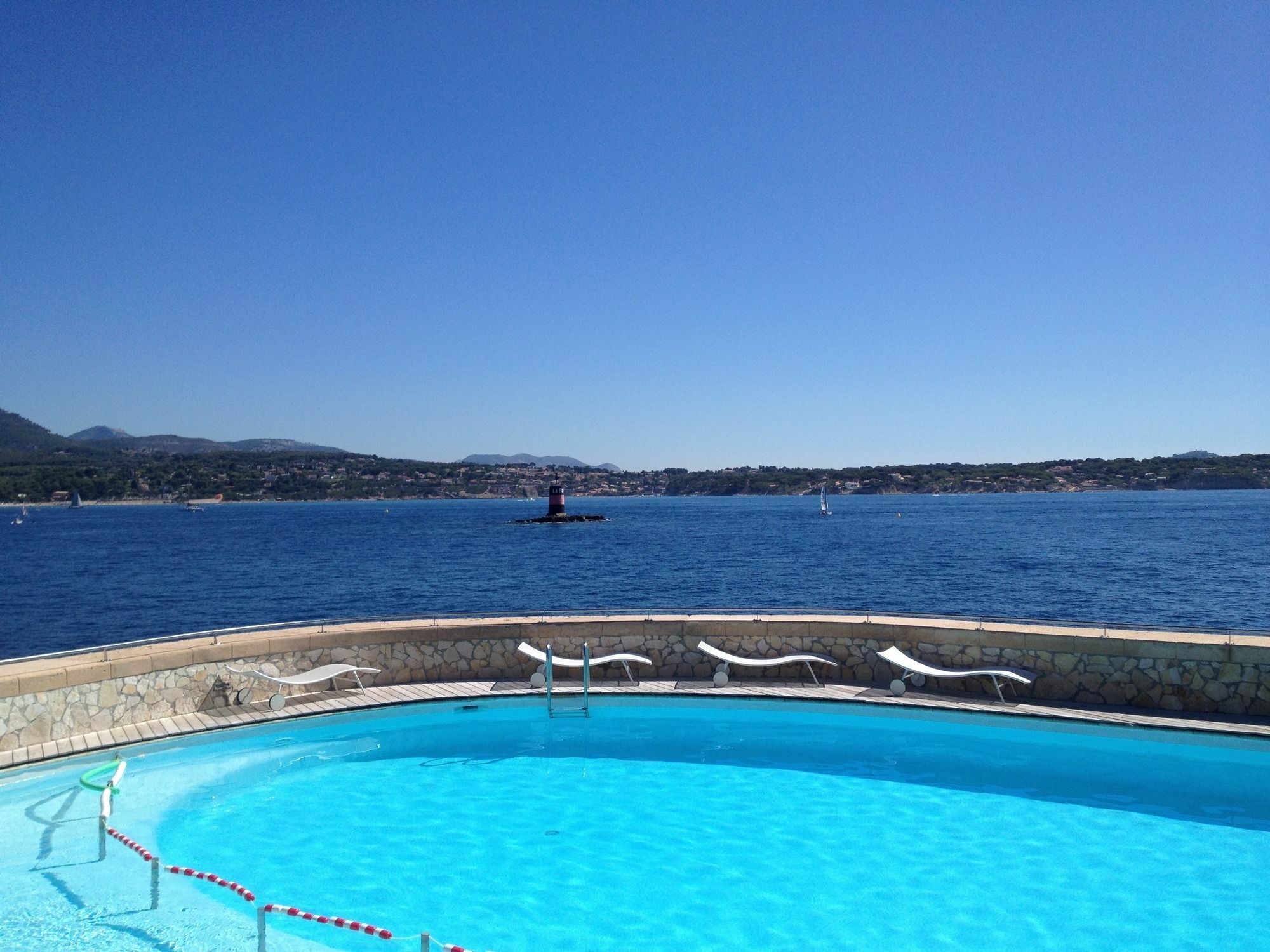 Hotel Delos - Ile De Bendor Bandol Exterior foto